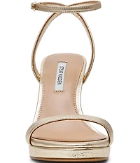 Steve Madden Sacramento Shimmer Fabric Dress Sandals