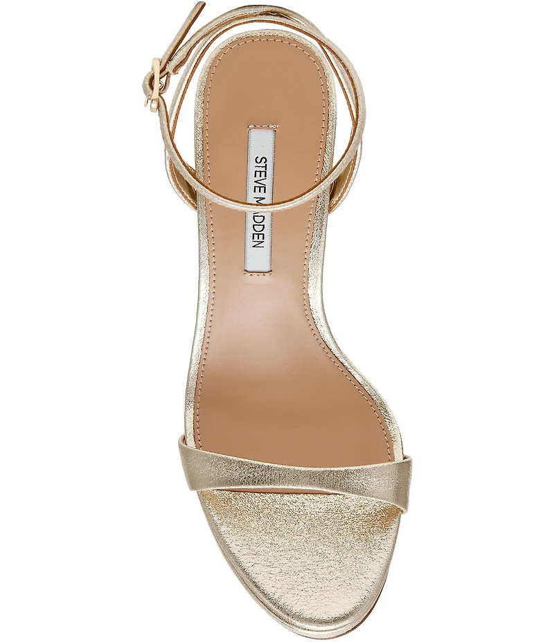 Steve Madden Sacramento Shimmer Fabric Dress Sandals