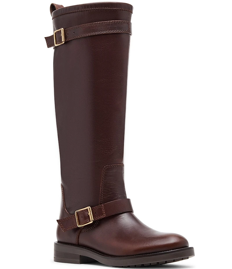 Steve Madden Sady Leather Tall Riding Boots