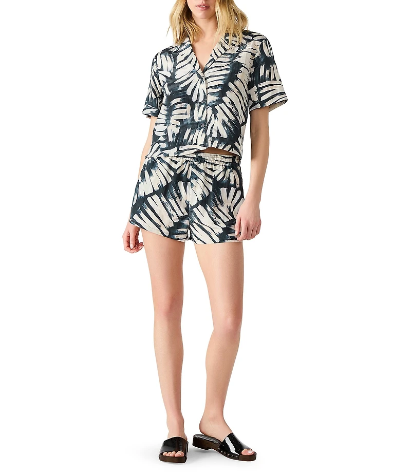 Steve Madden Sandra Short Sleeve Coordinating Top