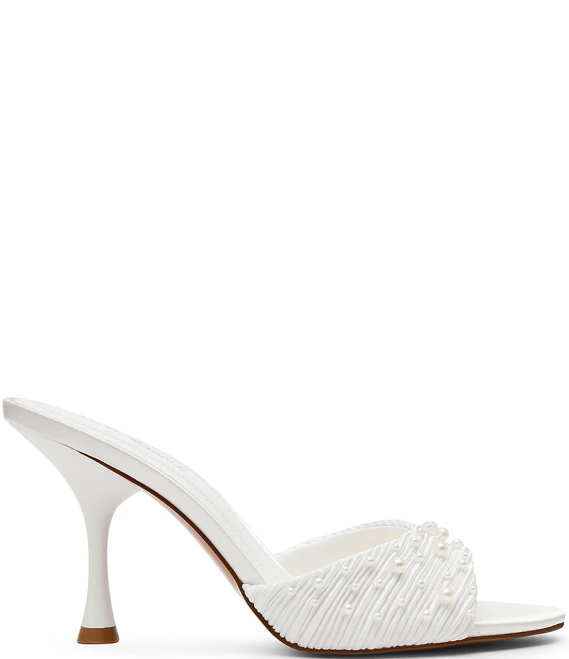 Steve Madden Santi Pearl Embellished Dress Sandals