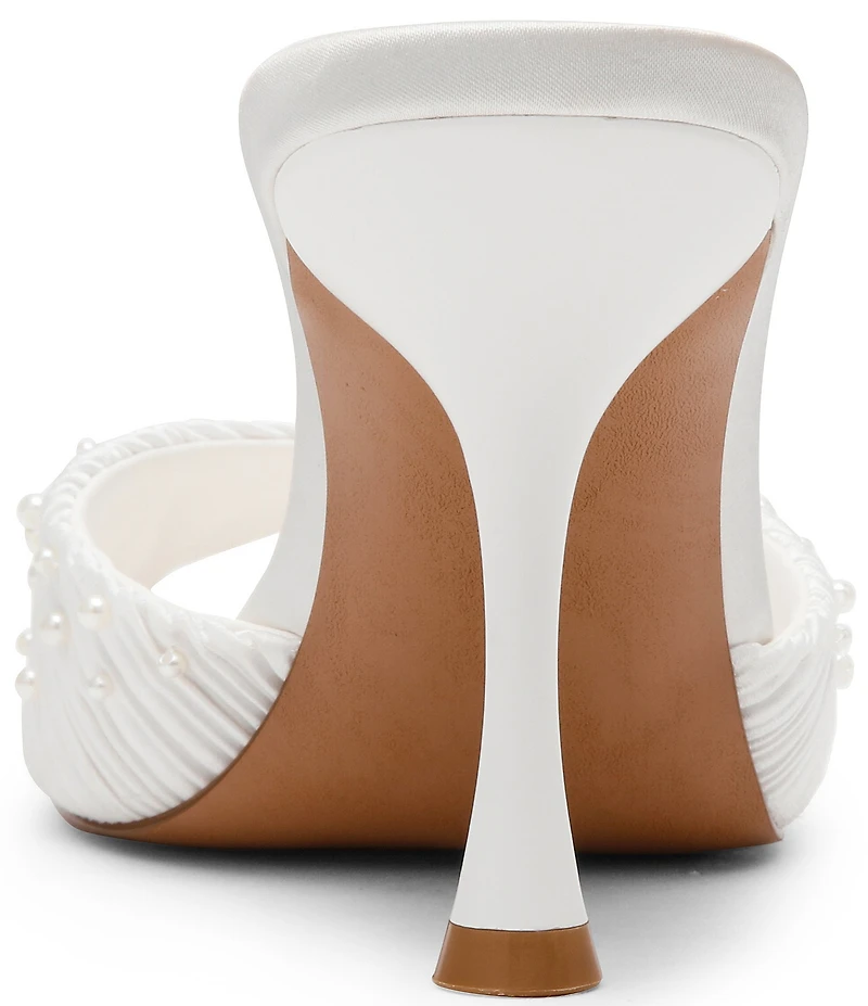 Steve Madden Santi Pearl Embellished Dress Sandals