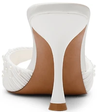 Steve Madden Santi Pearl Embellished Dress Sandals
