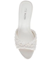 Steve Madden Santi Pearl Embellished Dress Sandals