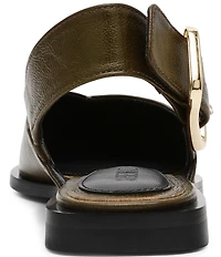 Steve Madden Shay Leather Slingback Flats