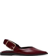 Steve Madden Shay Leather Slingback Flats