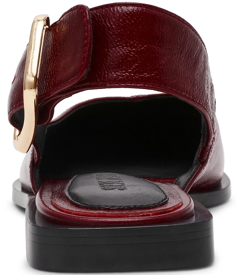 Steve Madden Shay Leather Slingback Flats