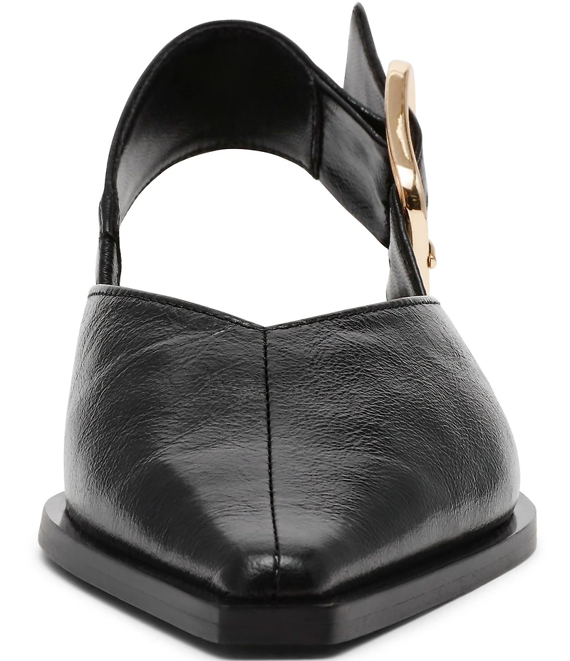 Steve Madden Shay Leather Slingback Flats