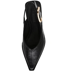 Steve Madden Shay Leather Slingback Flats