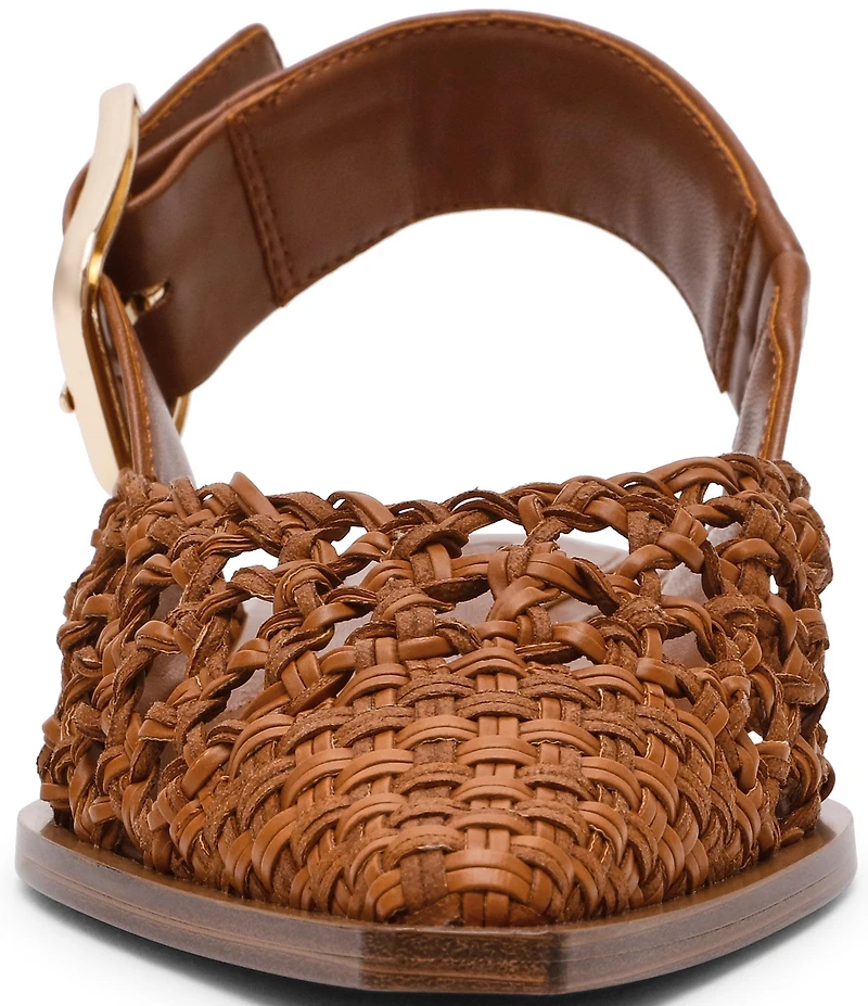 Steve Madden Shay Woven Slingback Flats