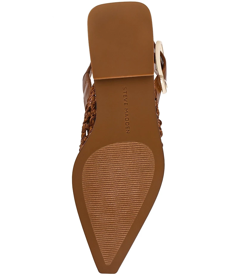 Steve Madden Shay Woven Slingback Flats