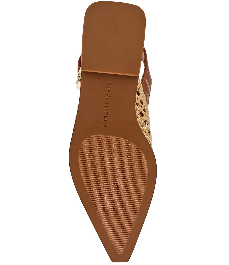 Steve Madden Shay Woven Slingback Flats