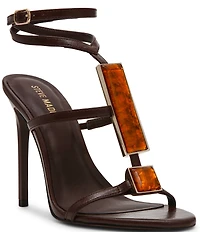 Steve Madden Shaylee Stone Ornament Stiletto Dress Sandals