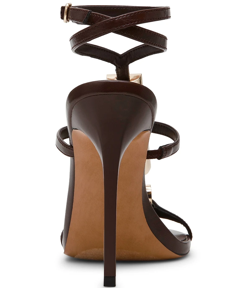 Steve Madden Shaylee Stone Ornament Stiletto Dress Sandals