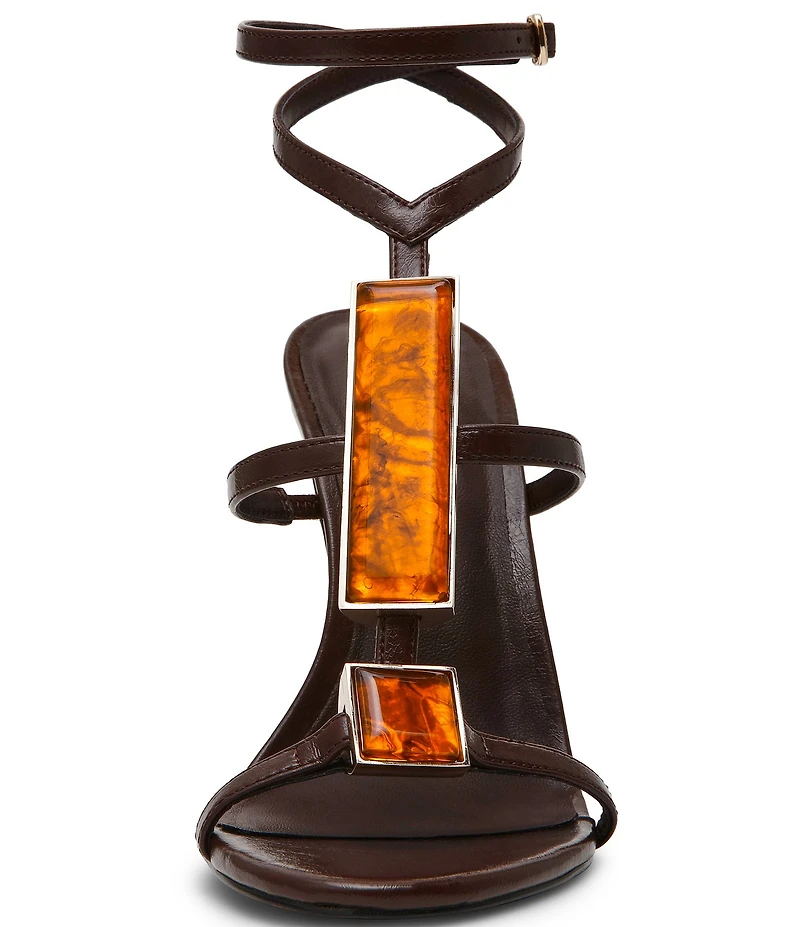 Steve Madden Shaylee Stone Ornament Stiletto Dress Sandals