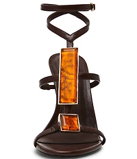 Steve Madden Shaylee Stone Ornament Stiletto Dress Sandals