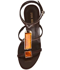 Steve Madden Shaylee Stone Ornament Stiletto Dress Sandals