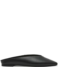 Steve Madden Sherman Leather High Vamp Flat Mules