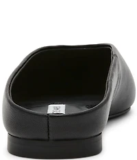 Steve Madden Sherman Leather High Vamp Flat Mules