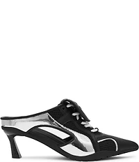 Steve Madden Shevron Lace Up Sport Mule Heel Sneakers