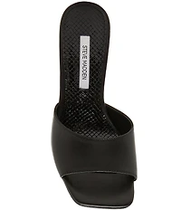 Steve Madden Sia Sculptural Beaded Ornament Heel Dress Slide Sandals