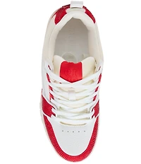 Steve Madden Skater Rhinestone Lace Up Sneakers