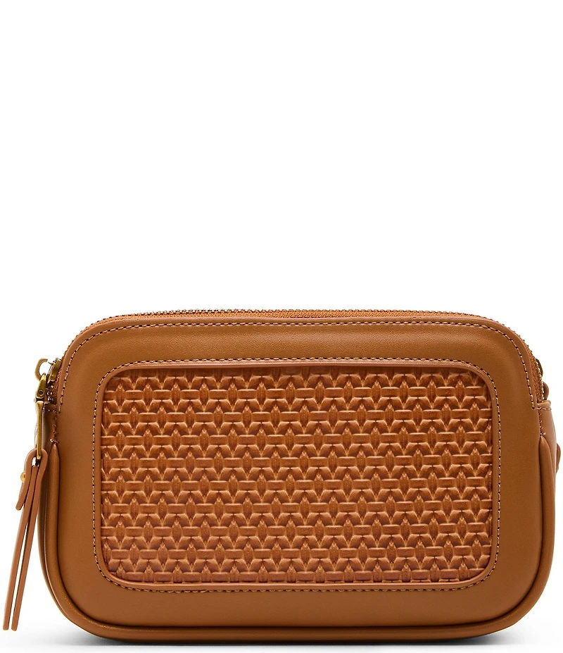 Steve Madden Daisy Small Woven Chain Crossbody Bag