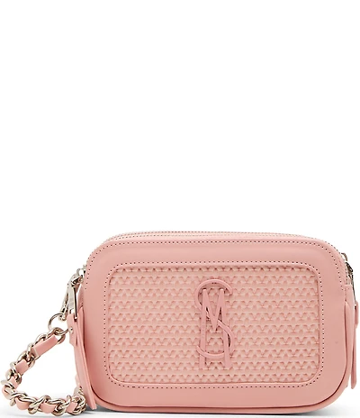 Steve Madden Daisy Small Woven Chain Crossbody Bag