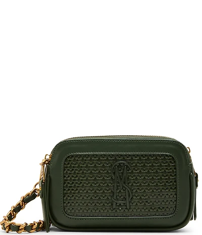 Steve Madden Daisy Small Woven Chain Crossbody Bag