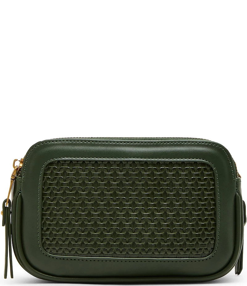 Steve Madden Daisy Small Woven Chain Crossbody Bag