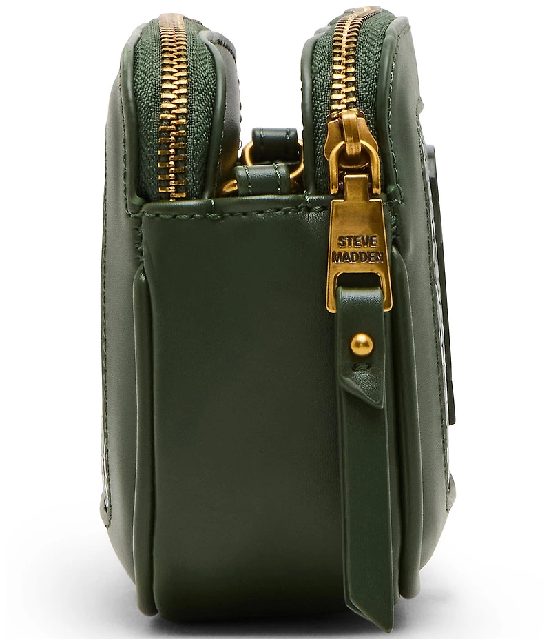 Steve Madden Daisy Small Woven Chain Crossbody Bag