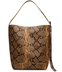 Steve Madden Snake Print Bucket Bag