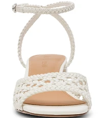 Steve Madden Soleil Woven Block Heel Dress Sandals