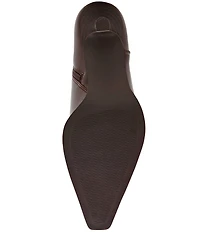 Steve Madden Stasia Leather Kitten Heel Dress Booties