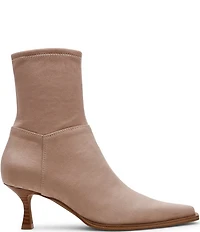 Steve Madden Stasia Suede Kitten Heel Dress Booties