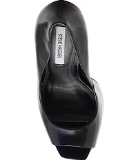 Steve Madden Stelan Leather Peep Toe Platform Stiletto Pumps