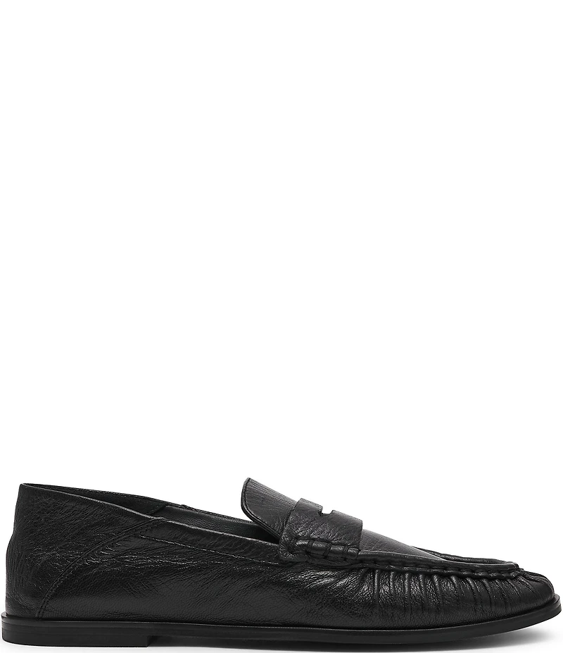 Steve Madden Women's Stewart Leather Penny Loafers