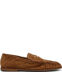 Steve Madden Women's Stewart Suede Penny Loafers