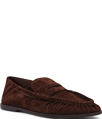 Steve Madden Women's Stewart Suede Penny Loafers