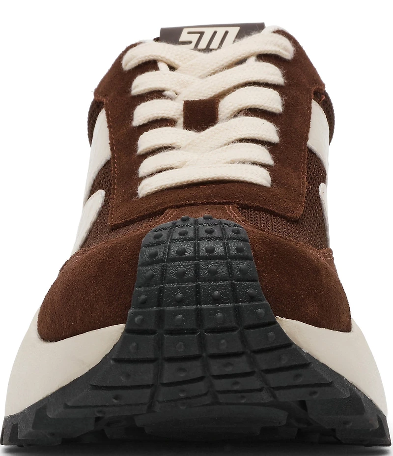 Steve Madden Supercampo Mixed Media Retro Platform Sneakers