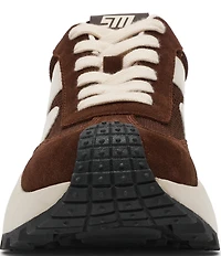 Steve Madden Supercampo Mixed Media Retro Platform Sneakers