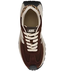 Steve Madden Supercampo Mixed Media Retro Platform Sneakers