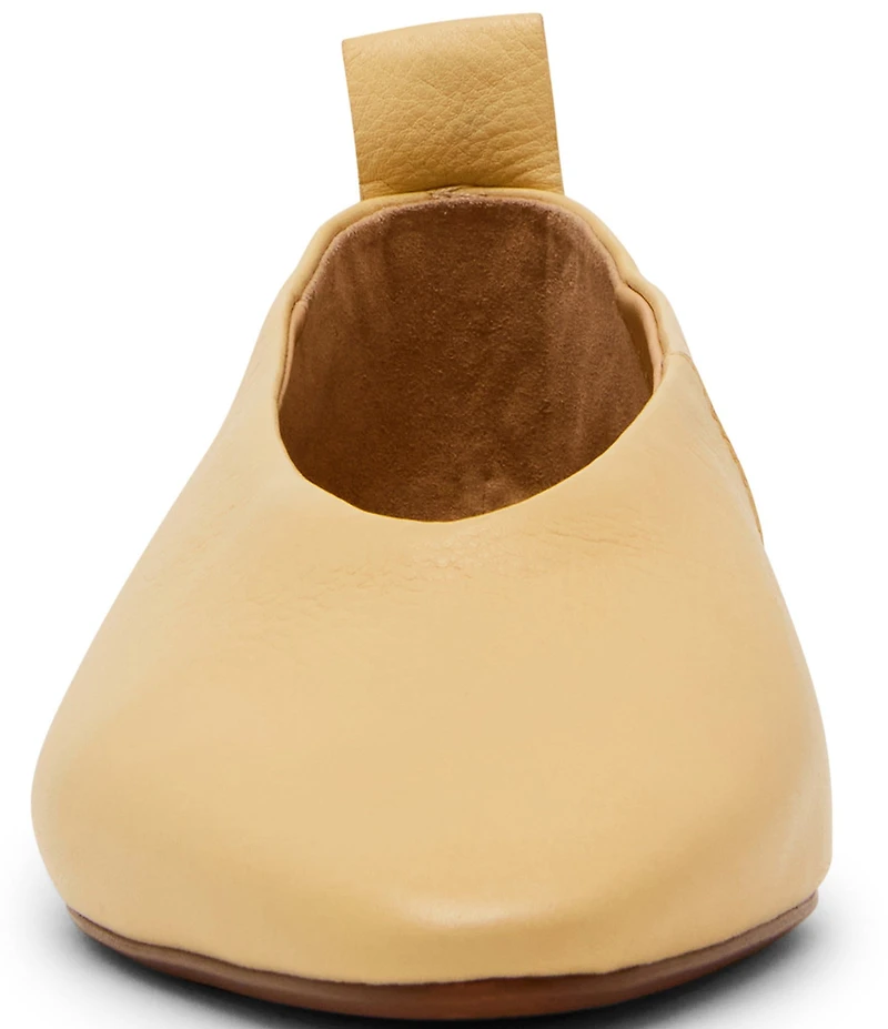 Steve Madden Swanky Leather Ballet Flats