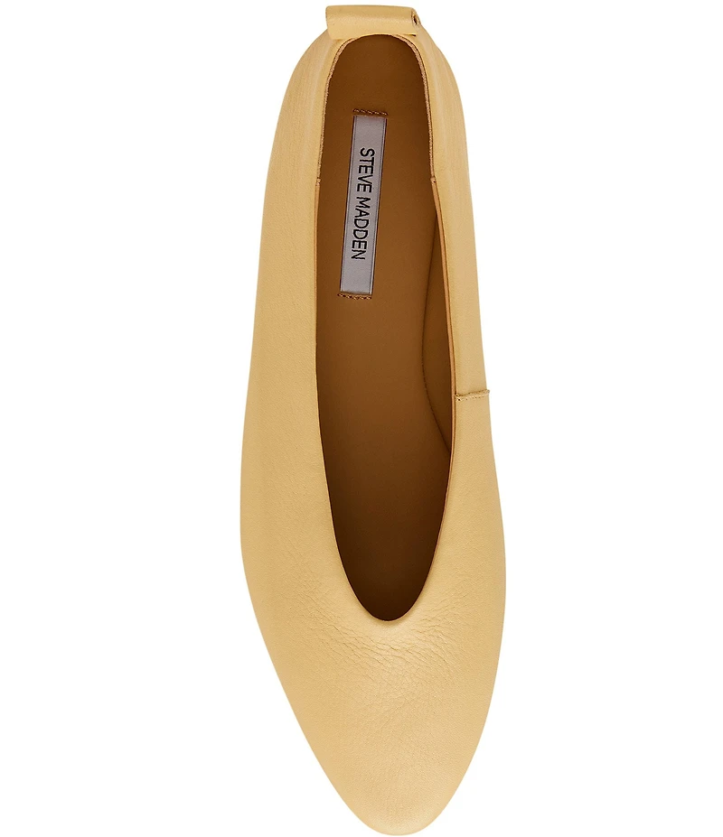 Steve Madden Swanky Leather Ballet Flats