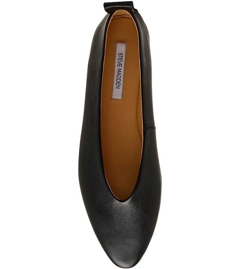 Steve Madden Swanky Leather Ballet Flats