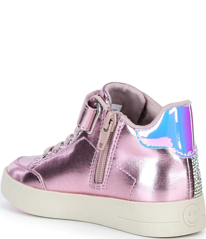 Steve Madden T-Delight Rhinestone Embellished Sneakers (Infant)