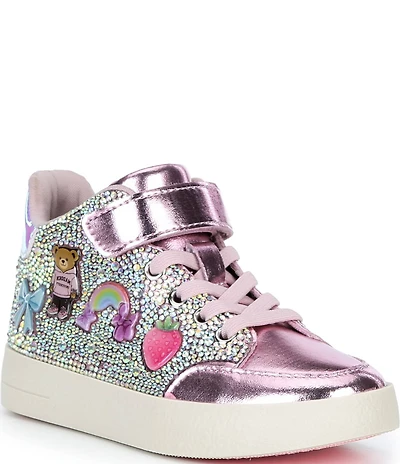 Steve Madden T-Delight Rhinestone Embellished Sneakers (Toddler)