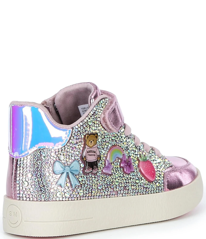 Steve Madden T-Delight Rhinestone Embellished Sneakers (Toddler)