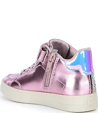Steve Madden T-Delight Rhinestone Embellished Sneakers (Toddler)