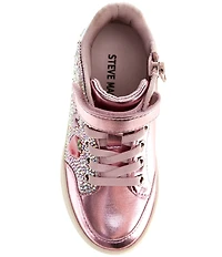 Steve Madden T-Delight Rhinestone Embellished Sneakers (Toddler)